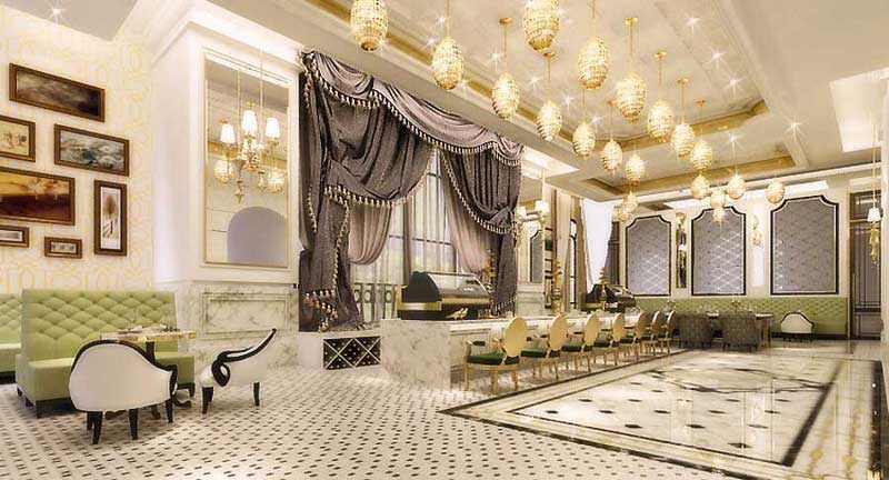 梅菲爾 Mayfair Sky Lounge 3D模擬情境示意圖